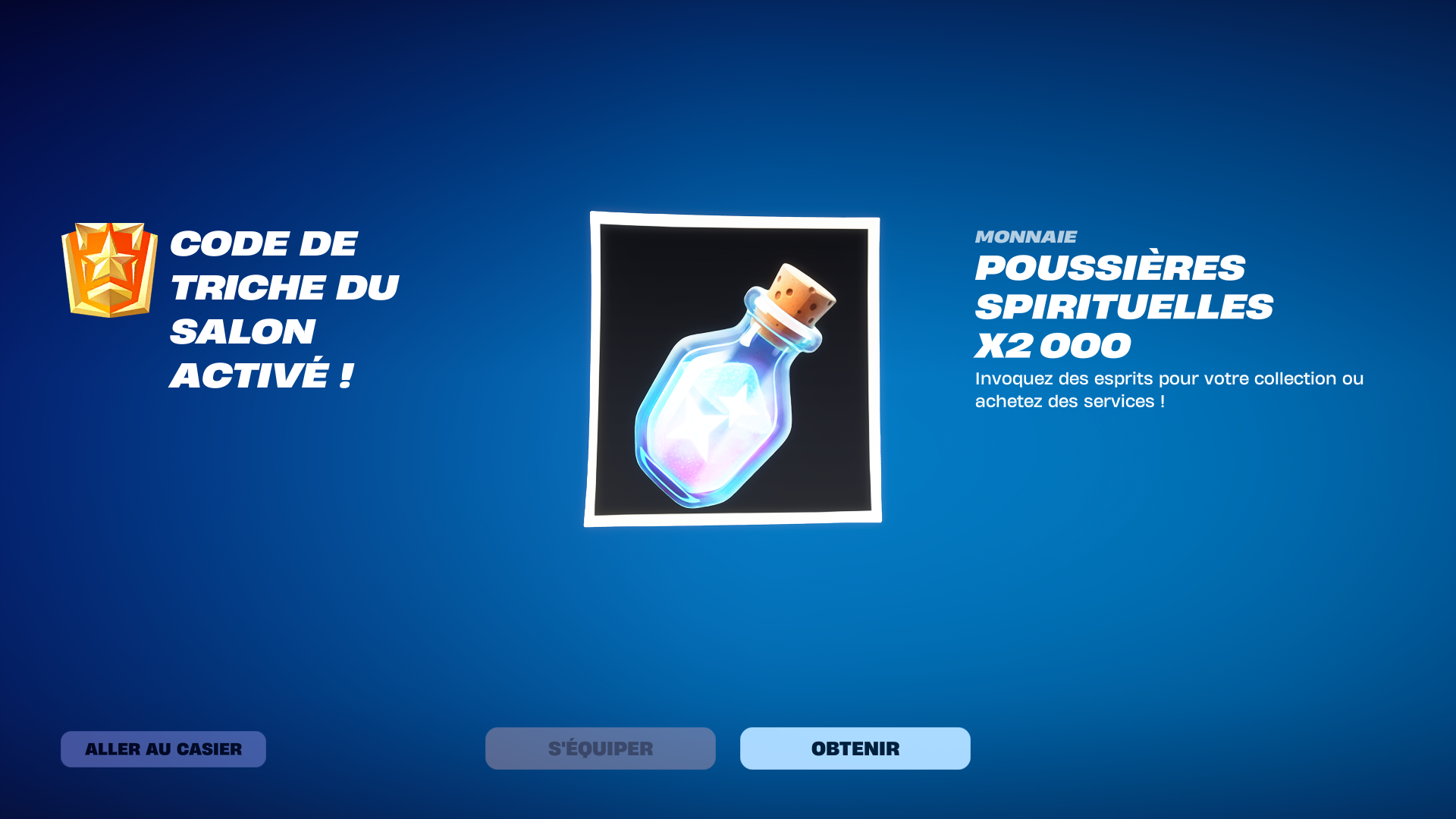 Poussières spirituelles — code ABGESTAUBT