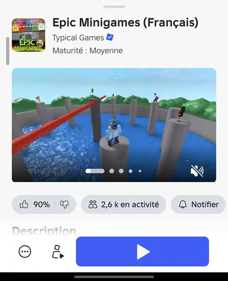 Epic Minigames — premier live